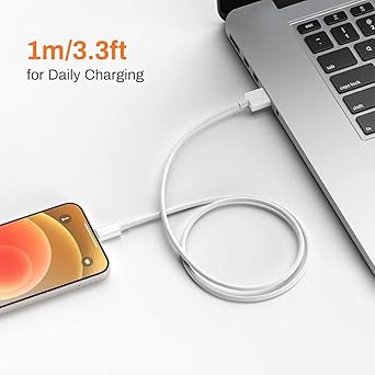 Pbuddy iPhone Charger Cable, 3Pack 1M USB-A to Cable, Premium iPhone Cable Compatible with iPhone 13/13 Pro/13 Pro Max/Mini/12/12 Pro/11/X/8/7/6/5s/SE/iPad Pro/iPod Pbuddy iPhone Charger Cable, 3Pack 1M USB-A to Cable, Premium iPhone Cable Compatible with iPhone 13/13 Pro/13 Pro Max/Mini/12/12 Pro/11/X/8/7/6/5s/SE/iPad Pro/iPod